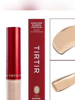 ❣Summer Face Need❣BNIB TIRTIR Fullsize 4.5N GLIDE & HIDE Blurring Concealer!